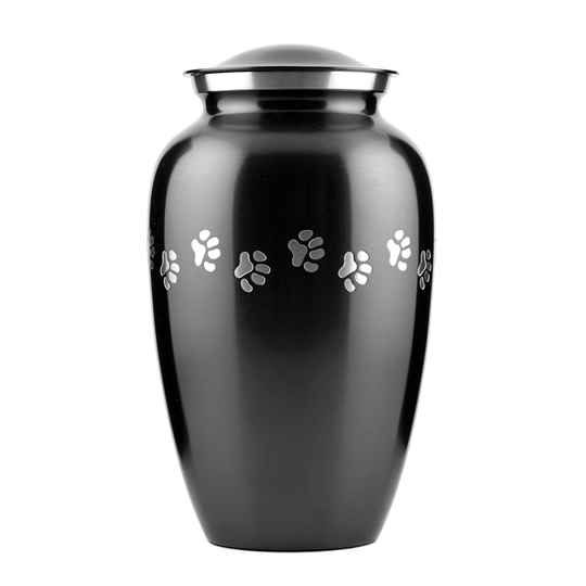 Picture of CREMATION Urn Paw Print Classic Slate (J0316PSL) - Large