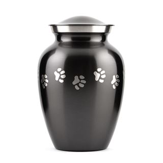 Picture of CREMATION Urn Paw Print Classic Slate (J0316PSM) - Medium