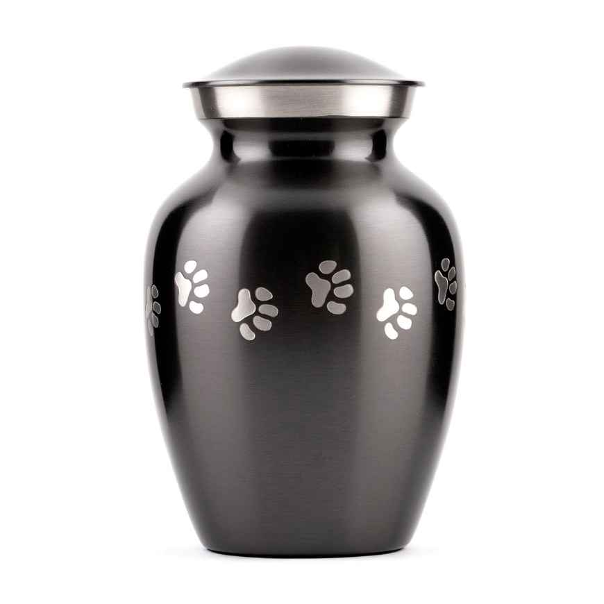 Picture of CREMATION Urn Paw Print Classic Slate (J0316PSS) - Small