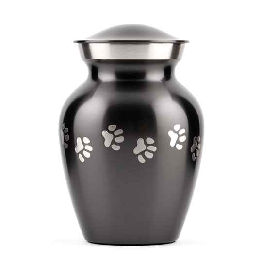 Picture of CREMATION Urn Paw Print Classic Slate (J0316PXS) - X Small