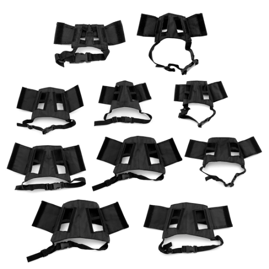 Picture of MUZZLE C - MUZZLE with Velcro Flaps Nylon (J1235S) - Set of 9 sizes