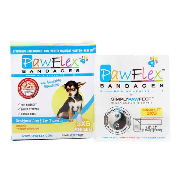 Picture of PAWFLEX MEDIMITT BANDAGE XX Small (J1263B) - 10/box