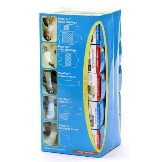 Picture of PAWFLEX  BANDAGE ASSORTED SAMPLER KIT XXX Small (J1266A)- 5 boxes