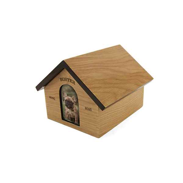 Picture of CREMATION URN PET MEMORY HOUSE (J0316HT) - Tan