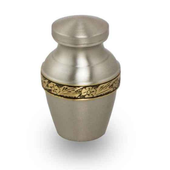 Picture of CREMATION URN AVALON Pewter Memorial Keepsake (J0317PM)