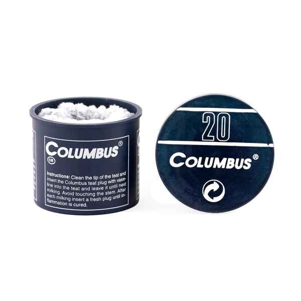 Picture of TEAT PLUGS with Lubricating Gel Columbus - 20/pk