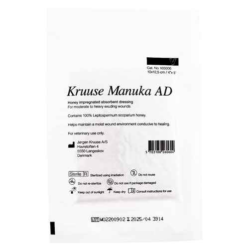 Picture of MANUKA HONEY ND DRESSING Kruuse 3.9in x 4.9in (165001) - 10/pk