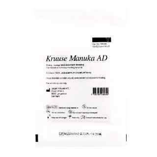 Picture of MANUKA HONEY AD DRESSING Kruuse 3.9in x 4.9in (165006) - 10/pk