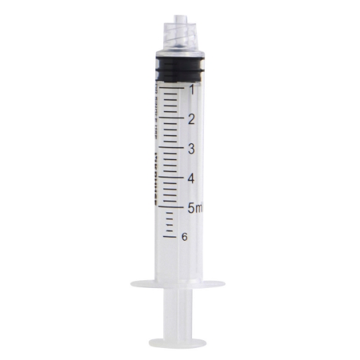 Picture of SYRINGE Kruuse Disp 5/6cc graduation Centric Tip with Luer Lock Adapter - 100's