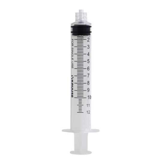 Picture of SYRINGE Kruuse Disp 10/12cc graduation Centric Tip with Luer Lock Adapter - 100s
