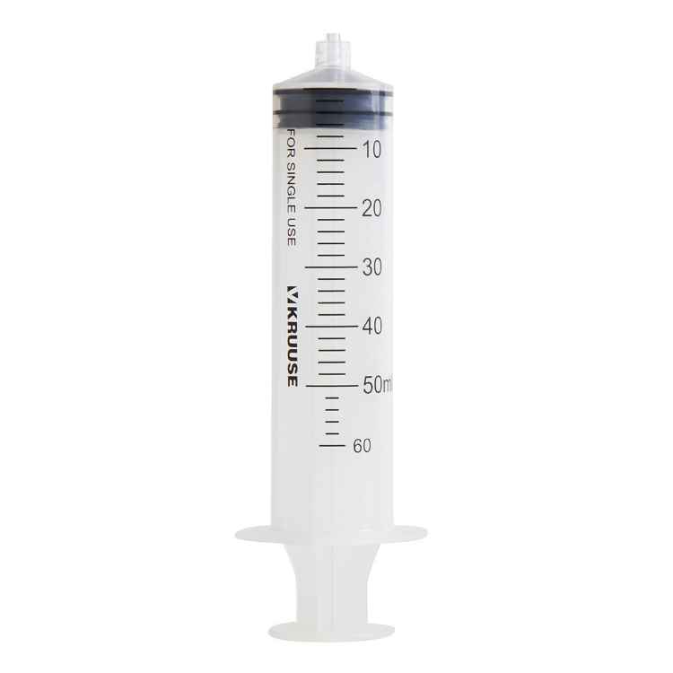 Picture of SYRINGE Kruuse Disp 50/60cc graduation Centric Tip with Luer Lock Adapter - 25s