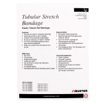 Picture of TUBULAR STRETCH BANDAGE BUSTER White (160481) - 1in x 21.3ft