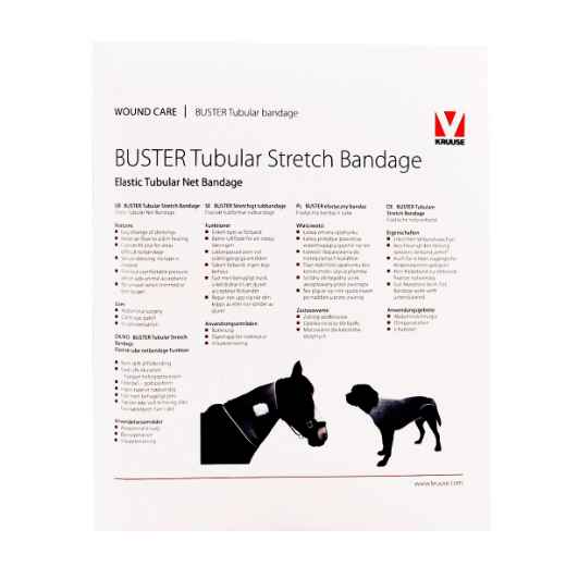 Picture of TUBULAR STRETCH BANDAGE BUSTER White (160485) - 3.5in x 21.3ft