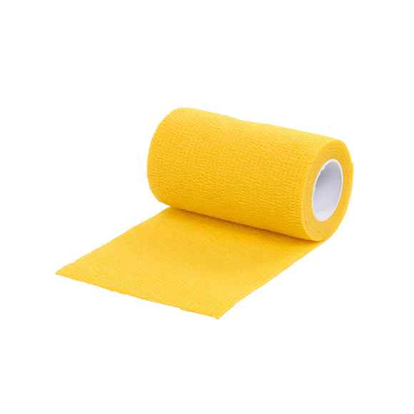 Picture of VET FLEX WRAP KRUUSE Yellow 10cm x 4.5m(160737) - 10/box