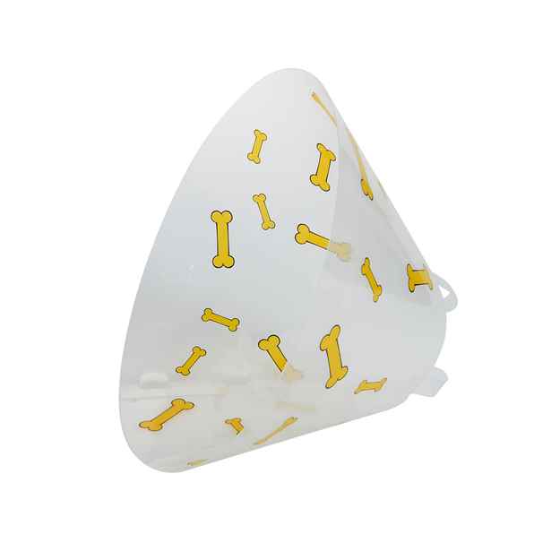 Picture of BUSTER DESIGN COLLAR with Yellow Bones - 20cm