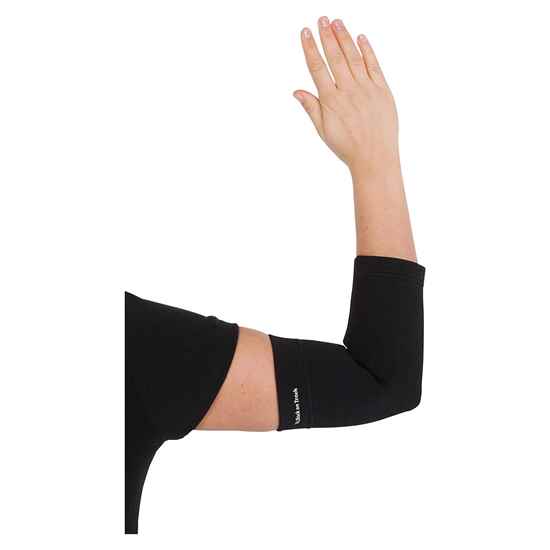 Picture of BACK ON TRACK HUMAN PHYSIO 4 WAY ELBOW SUPPORT BLACK-  X Small