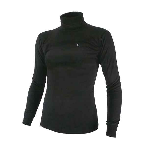 Picture of BACK ON TRACK LADIES POLO NECK SWEATER BLACK LARGE