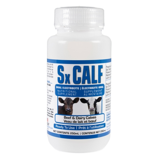 Picture of Sx CALF ORAL ELECTROLYTE NUTRIONAL SUPPLEMENT - 250ml