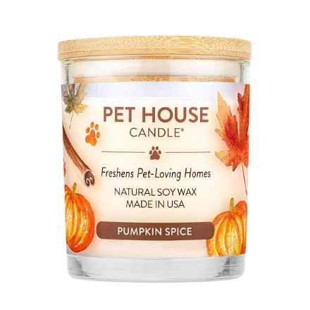 Picture of CANDLE PET HOUSE  One Fur All  Pumpkin Spice - 9oz