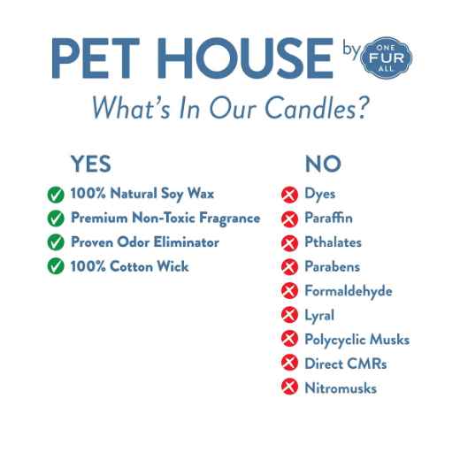 Picture of CANDLE PET HOUSE  One Fur All  Pumpkin Spice - 9oz