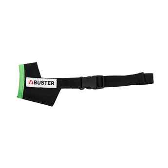 Picture of BUSTER MUZZLE NYLON CANINE Easy ID (279468) Black /Lime  - Medium