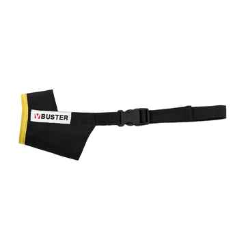 Picture of BUSTER MUZZLE NYLON CANINE Easy ID (279469) Black /Yellow  - Large