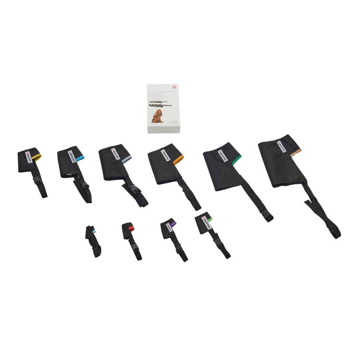 Picture of BUSTER MUZZLE NYLON CANINE Easy ID (279477) Set of 10