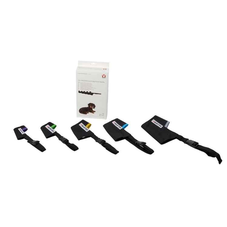 Picture of BUSTER MUZZLE NYLON CANINE Easy ID (279487) Set of 5
