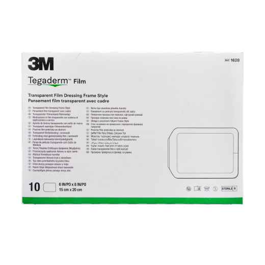 Picture of TEGADERM TRANSPARENT DRESSING 15cm x 20cm (1628) - 10s