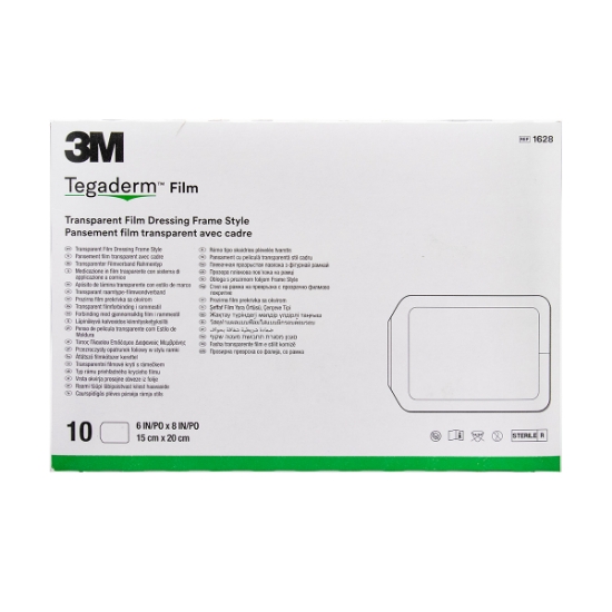 Picture of TEGADERM TRANSPARENT DRESSING 15cm x 20cm (1628) - 10s