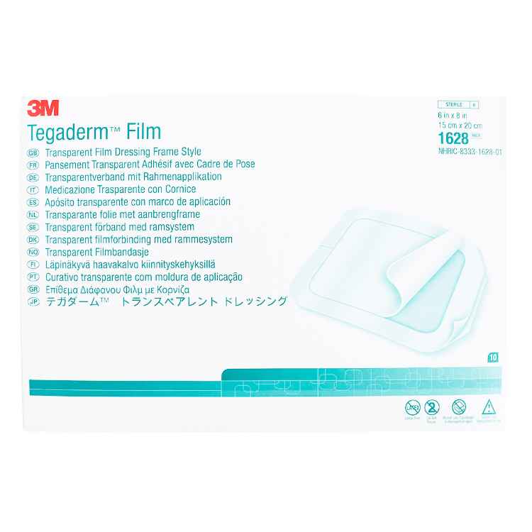 Picture of TEGADERM TRANSPARENT DRESSING 15cm x 20cm (1628) - 10s