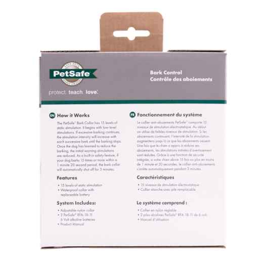 Picture of PETSAFE BARK CONTROL COLLAR 15 Levels