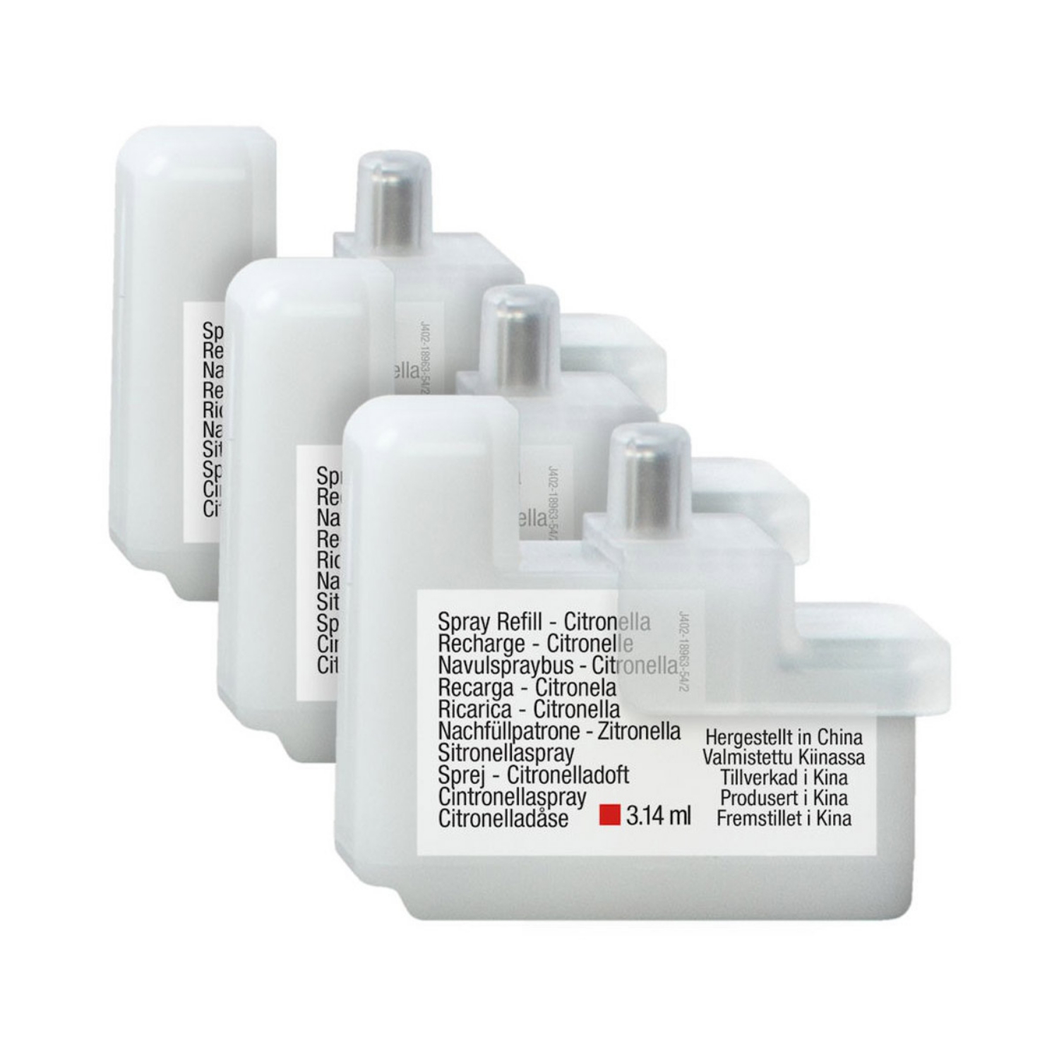 Picture of PETSAFE SPRAY REFILL CARTRIDGES Citronella - 3 x 3.14ml