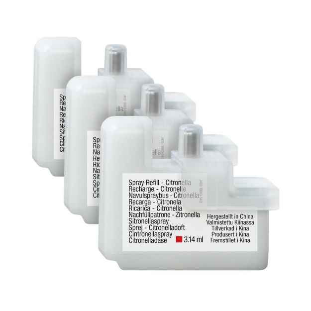 Picture of PETSAFE SPRAY REFILL CARTRIDGES Citronella - 3 x 3.14ml
