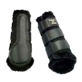 Picture of BACK ON TRACK BRUSH BOOT 3D MESH FUR SMALL