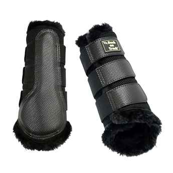 Picture of BACK ON TRACK BRUSH BOOT 3D MESH FUR MEDIUM