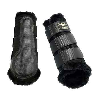 Picture of BACK ON TRACK BRUSH BOOT 3D MESH FUR XLARGE