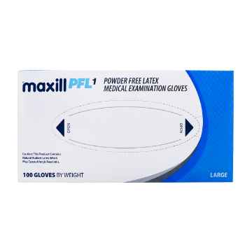 Show details for GLOVES EXAM LATEX POWDER FREE LARGE - 100s Picture of GLOVES EXAM LATEX POWDER FREE LARGE - 100s