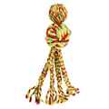 Picture of TOY DOG KONG WUBBA WEAVES with ROPE Assorted Colors - Large