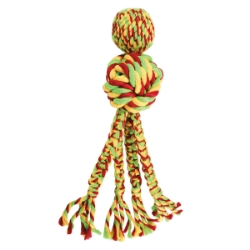 Picture of TOY DOG KONG Wubba Weaves with Rope Assorted Colors - Large