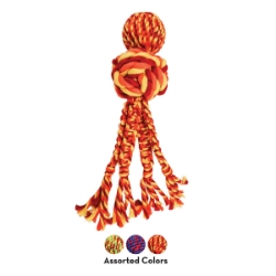 Picture of TOY DOG KONG Wubba Weaves with Rope Assorted Colors - Large