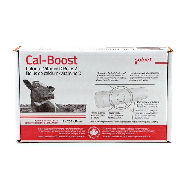 Picture of SOLVET CAL-BOOST CALCIUM BOLUS - 12 x 200gm boluses/box (su4)