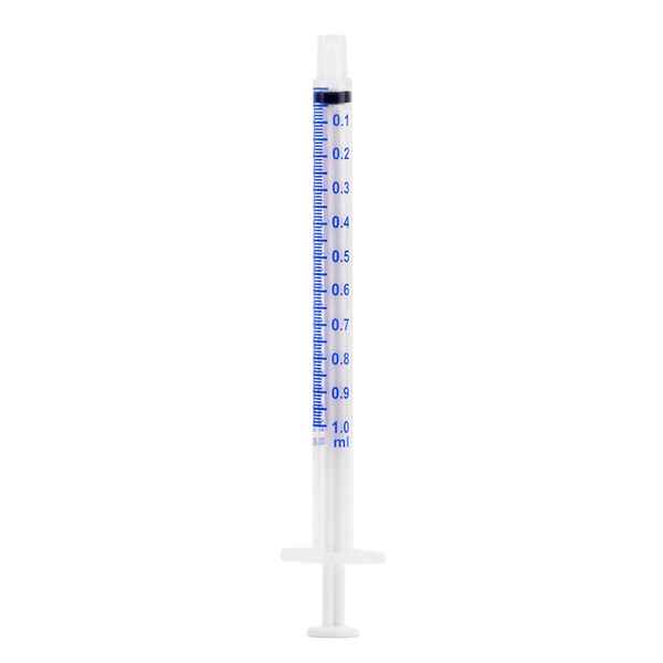 Picture of SOL-M DISPENSING SYRINGE CLEAR w/ CAP 1ml - 100s