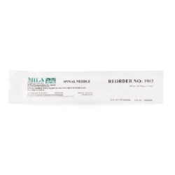 Picture of MILA SPINAL NEEDLE (1903) 19g x 3.5in 