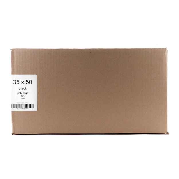 Picture of GARBAGE BAGS XSTRONG 3MIL 35in x 50in BLACK - 100s