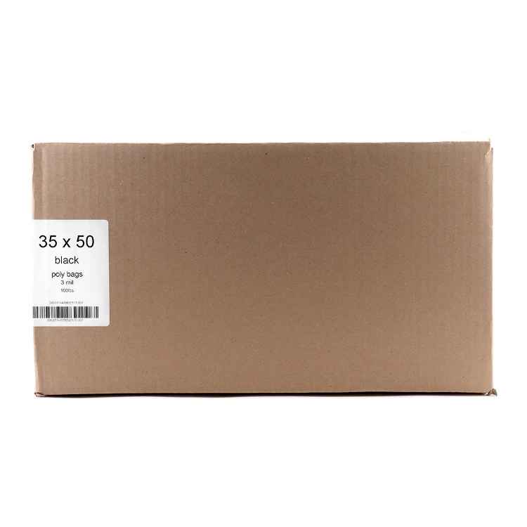 Picture of GARBAGE BAGS XSTRONG 3MIL 35in x 50in BLACK - 100s