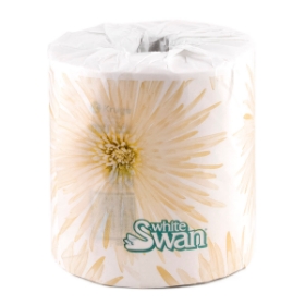 Show details for TOILET TISSUE WHITE SWAN 1 PLY (05113) - 48/case Picture of TOILET TISSUE WHITE SWAN 1 PLY (05113) - 48/case