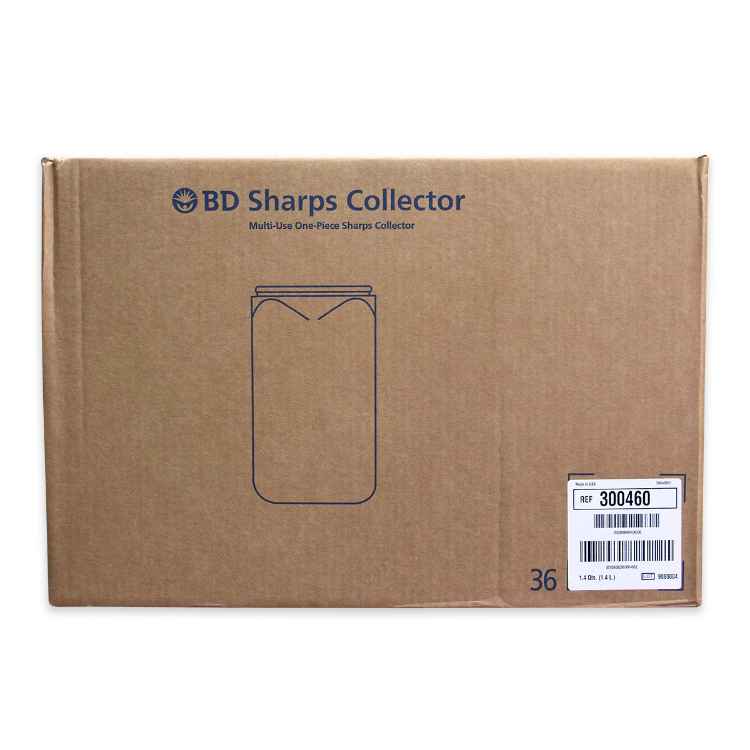 Picture of SHARPS CONTAINER 1.4L - 36/case(300460)
