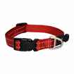 Picture of COLLAR ROGZ UTILITY FIREFLY Red - 3/8in x 6-8.5in