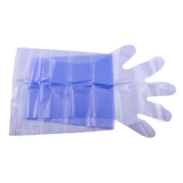 Picture of GLOVES OB AG-TEK POLYSLEEVE BLUE 1.25mil Sterile(SP125-S) - 12's